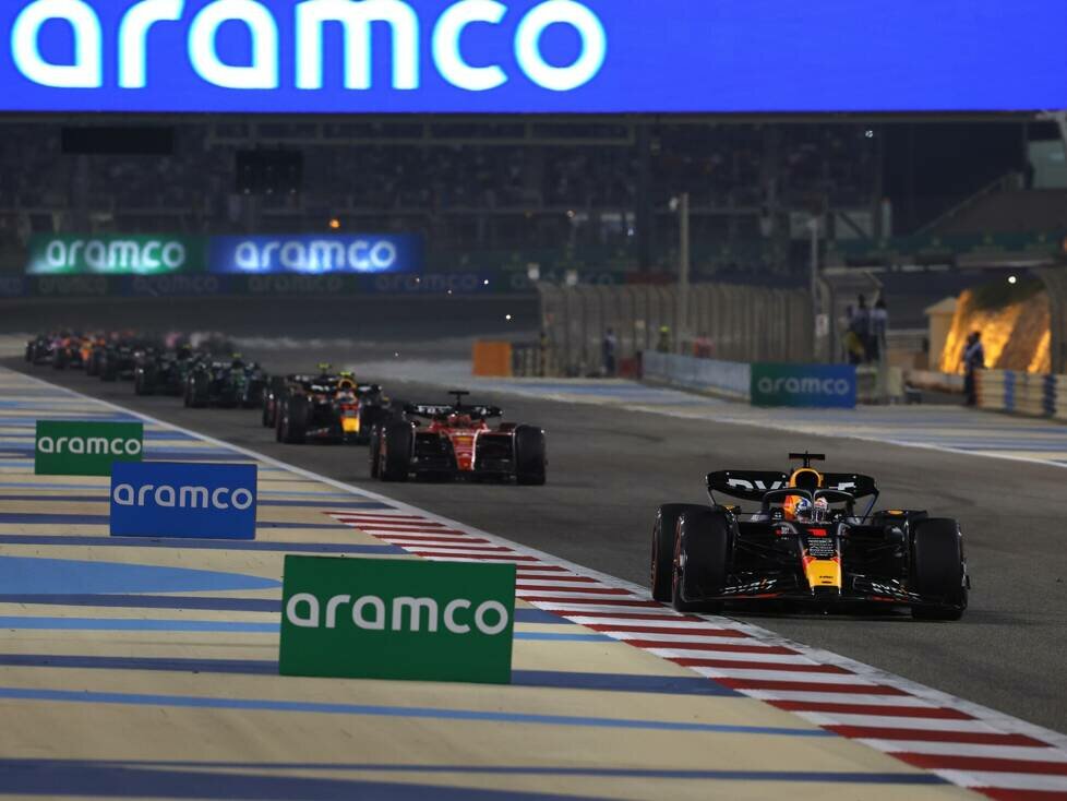 Max Verstappen, Charles Leclerc, Sergio Perez