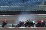 Der Sturz von Alex Lowes und Loris Baz