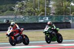 Axel Bassani und Jonathan Rea 