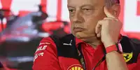 In nachdenklicher Pose: Ferrari-Teamchef Frederic Vasseur beim Grand Prix von Bahrain 2023