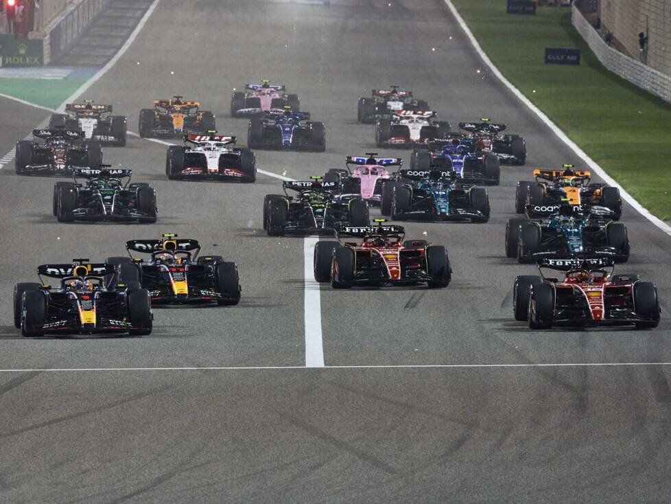 Formel-1-Start 2023 beim Grand Prix von Bahrain in Sachir
