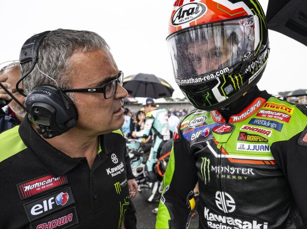 Jonathan Rea; Pere Riba Jonathan Rea; Pere Riba