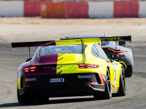 Die Kapfinger-Brüder begeisterten im Cup-Porsche von Huber Motorsport