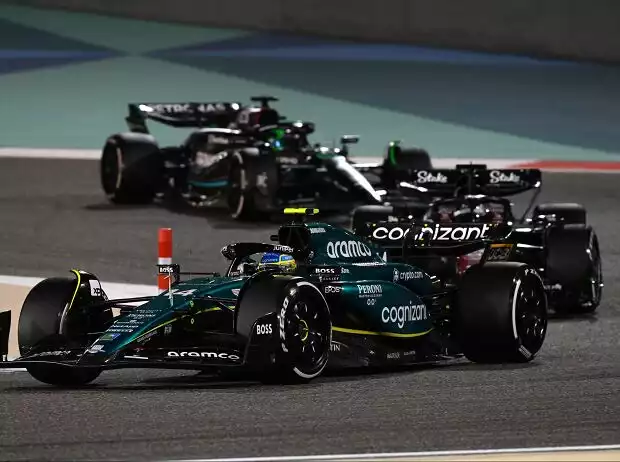 Titel-Bild zur News: Fernando Alonso, Valtteri Bottas