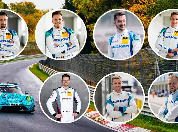 Falken-Aufgebot für NLS und 24h-Rennen 2023 auf der Nürburgring-Nordschleife Titel-Bild zur News: Falken-Aufgebot für NLS und 24h-Rennen 2023 auf der Nürburgring-Nordschleife
