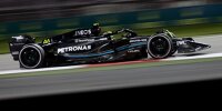 Lewis Hamilton im Mercedes W14 beim Formel-1-Auftakt 2023 in Bahrain