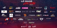 Grafik: Partner der Le Mans Virtuel Series (LMVS)