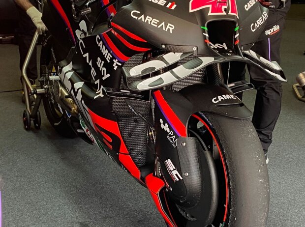 Aprilia RS-GP mit Aero-Updates