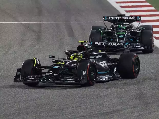 Titel-Bild zur News: Lewis Hamilton, George Russell