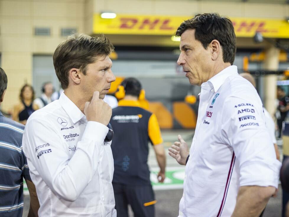 James Vowles und Toto Wolff