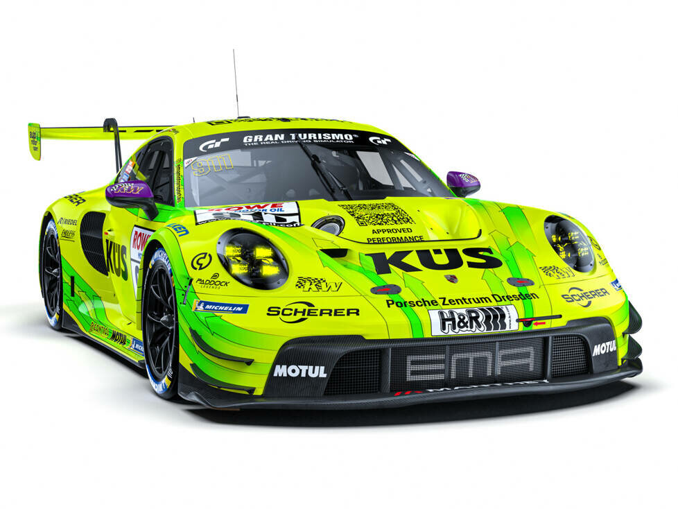 "Grello": Manthey-Porsche 911 GT3 R (992) für die Nordschleifen-Saison 2023