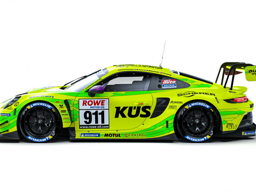 "Grello": Manthey-Porsche 911 GT3 R (992) für die Nordschleifen-Saison 2023