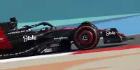 Valtteri Bottas (Alfa Romeo C43) im Training zum Formel-1-Rennen in Bahrain 2023