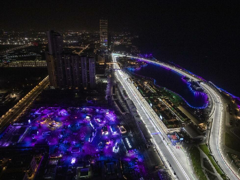 Formel-1-Strecke in Dschidda, Saudi-Arabien