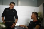 Nico Hülkenberg (Haas) mit Günther Steiner