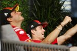 Carlos Sainz (Ferrari) und Charles Leclerc (Ferrari) 