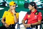 Lando Norris (McLaren) und Carlos Sainz (Ferrari) 