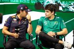 Sergio Perez (Red Bull) und Lance Stroll (Aston Martin) 