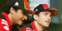 Bild zum Inhalt: Carlos Sainz: Stimmung bei Ferrari besser als es scheint