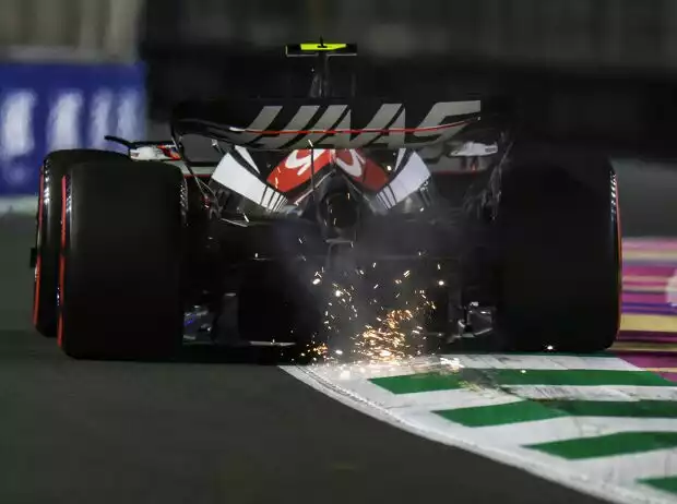Nico Hülkenberg (Haas VF-23) im Training zum Formel-1-Rennen in SSaudi-Arabien 2023 Titel-Bild zur News: Nico Hülkenberg (Haas VF-23) im Training zum Formel-1-Rennen in SSaudi-Arabien 2023