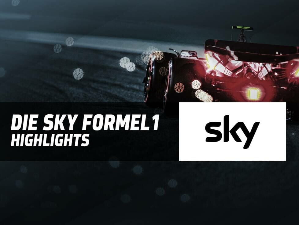 Logo der "Sky Formel 1 Highlights" auf SPORT1