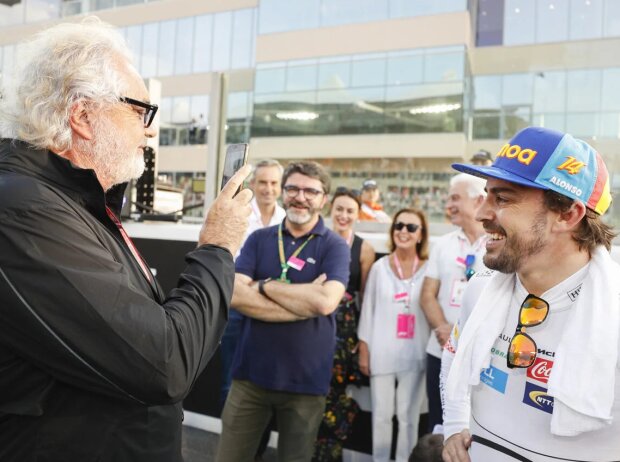 Fernando Alonso, Flavio Briatore Fernando Alonso, Flavio Briatore
