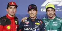 Charles Leclerc, Sergio Perez, Fernando Alonso