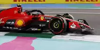 Carlos Sainz im Ferrari SF-23 beim Formel-1-Qualifying 2023 in Dschidda