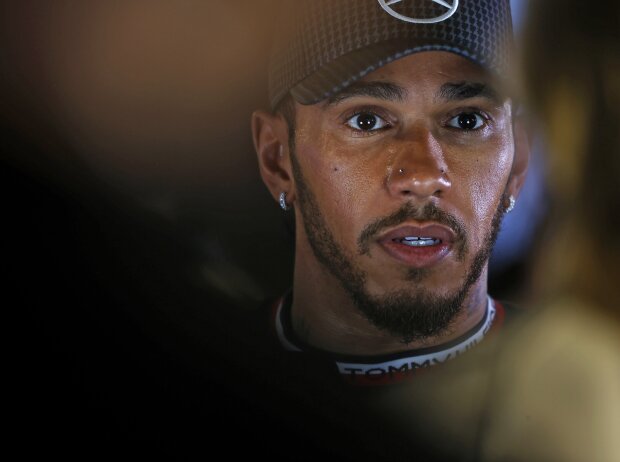 Titel-Bild zur News: Lewis Hamilton (Mercedes) beim Formel-1-Rennen in Saudi-Arabien