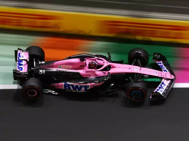 Titel-Bild zur News: Esteban Ocon (Alpine A523) beim Qualifying zum Formel-1-Rennen in Saudi-Arabien 2023