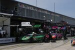 Romain Grosjean, Rahel Frey und Michelle Gatting 