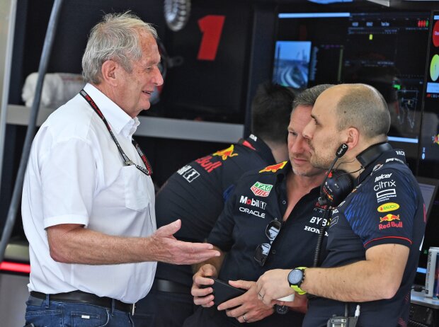 Helmut Marko und Christian Horner Helmut Marko und Christian Horner
