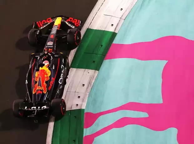 Max Verstappen (Red Bull RB19) im Qualifying zum Formel-1-Rennen von Saudi-Arabien 2023 Titel-Bild zur News: Max Verstappen (Red Bull RB19) im Qualifying zum Formel-1-Rennen von Saudi-Arabien 2023