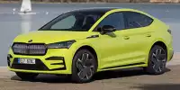 Bild zum Inhalt: Skoda Enyaq: Facelift mit "Modern Solid"-Optik kommt 2023