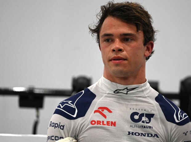 Titel-Bild zur News: Nyck de Vries (AlphaTauri) beim Formel-1-Rennen in Saudi-Arabien 2033