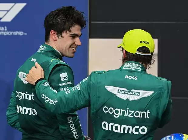 Fernando Alonso, Lance Stroll Titel-Bild zur News: Fernando Alonso, Lance Stroll