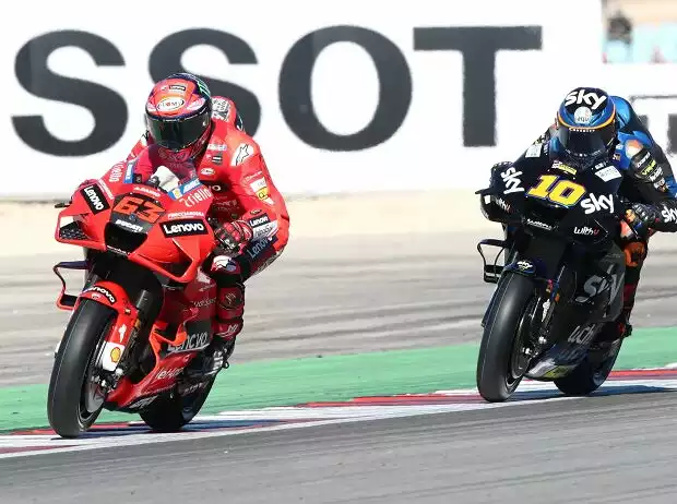 Francesco Bagnaia, Luca Marini Titel-Bild zur News: Francesco Bagnaia, Luca Marini