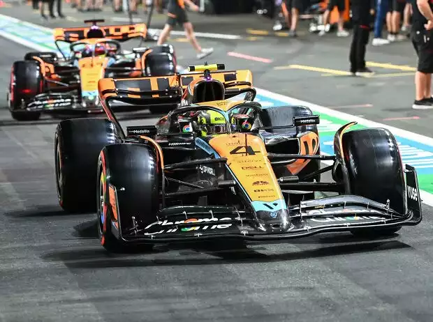Lando Norris, Oscar Piastri Titel-Bild zur News: Lando Norris, Oscar Piastri