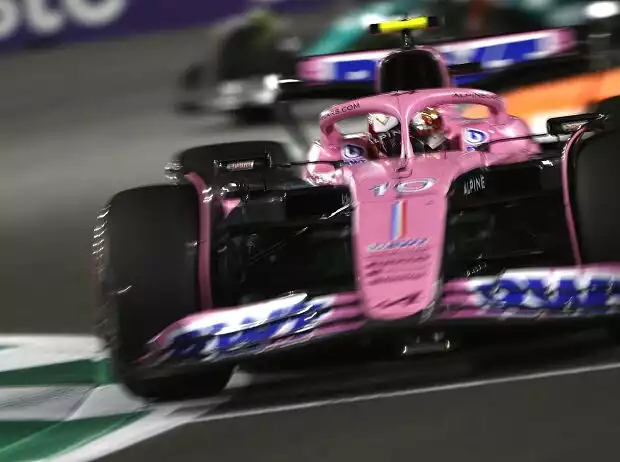 Pierre Gasly im Alpine A523 im Qualifying der Formel 1 2023 in Dschidda Titel-Bild zur News: Pierre Gasly im Alpine A523 im Qualifying der Formel 1 2023 in Dschidda