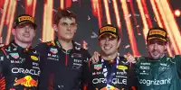 Max Verstappen, Sergio Perez, Fernando Alonso