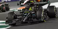 Lewis Hamilton im Mercedes W14 im Formel-1-Rennen 2023 in Dschidda