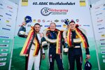 Come Ledogar, Joachim Thyssen und Dennis Fetzer (Huber-Porsche)