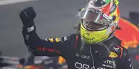 Sergio Perez ballt die Faust nach seinem fünften Formel-1-Sieg 2023 in Dschidda