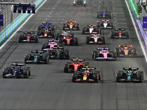 Titel-Bild zur News: Formel-1-Start 2023 beim Grand Prix von Saudi-Arabien in Dschidda