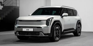 Kia EV9: Erste Bilder der Serienversion veröffentlicht
