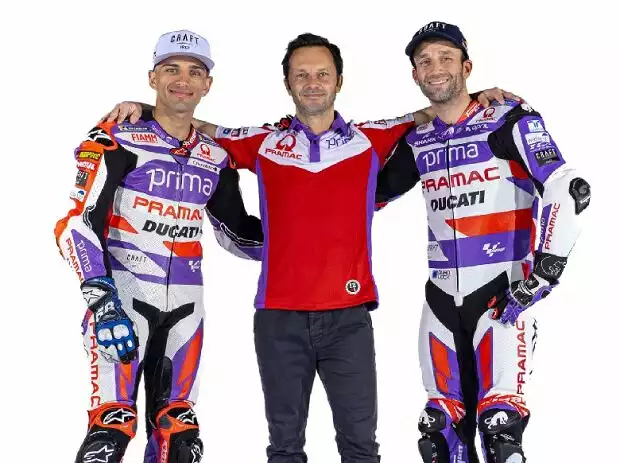 Jorge Martin, Gino Borsoi, Johann Zarco Titel-Bild zur News: Jorge Martin, Gino Borsoi, Johann Zarco