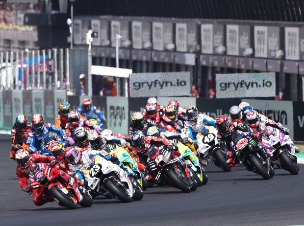 Titel-Bild zur News: MotoGP Start in Misano