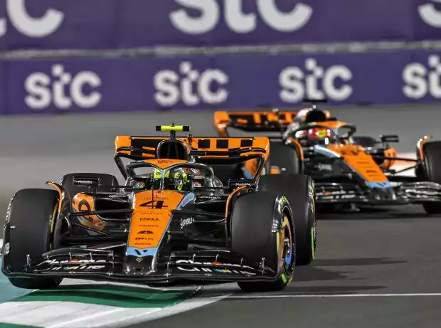 Lando Norris, Oscar Piastri Titel-Bild zur News: Lando Norris, Oscar Piastri