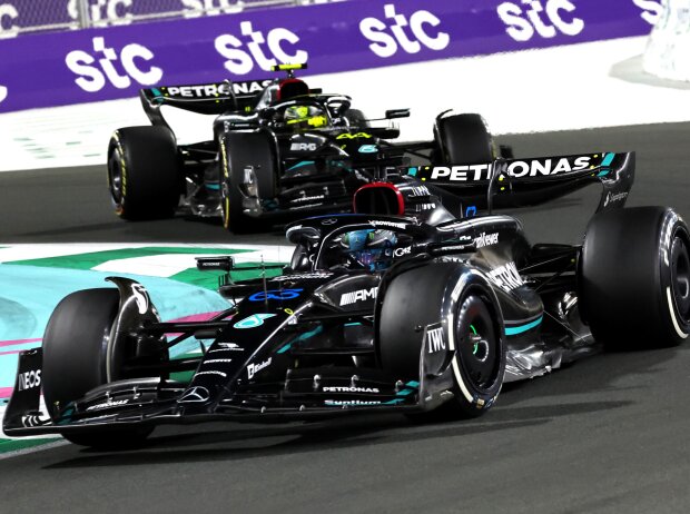 George Russell, Lewis Hamilton George Russell, Lewis Hamilton