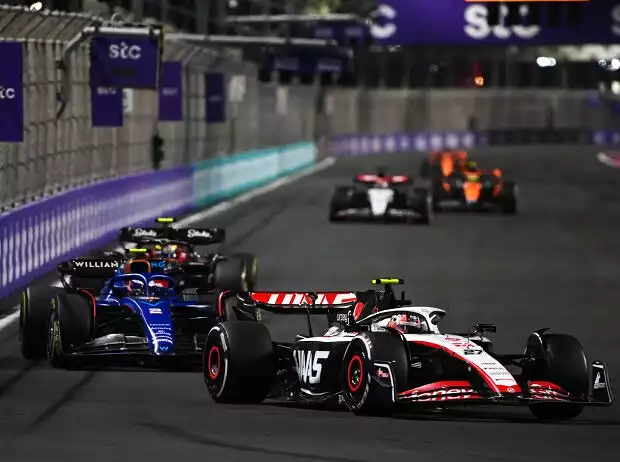 Guanyu Zhou, Nico Hülkenberg, Logan Sargeant Titel-Bild zur News: Guanyu Zhou, Nico Hülkenberg, Logan Sargeant